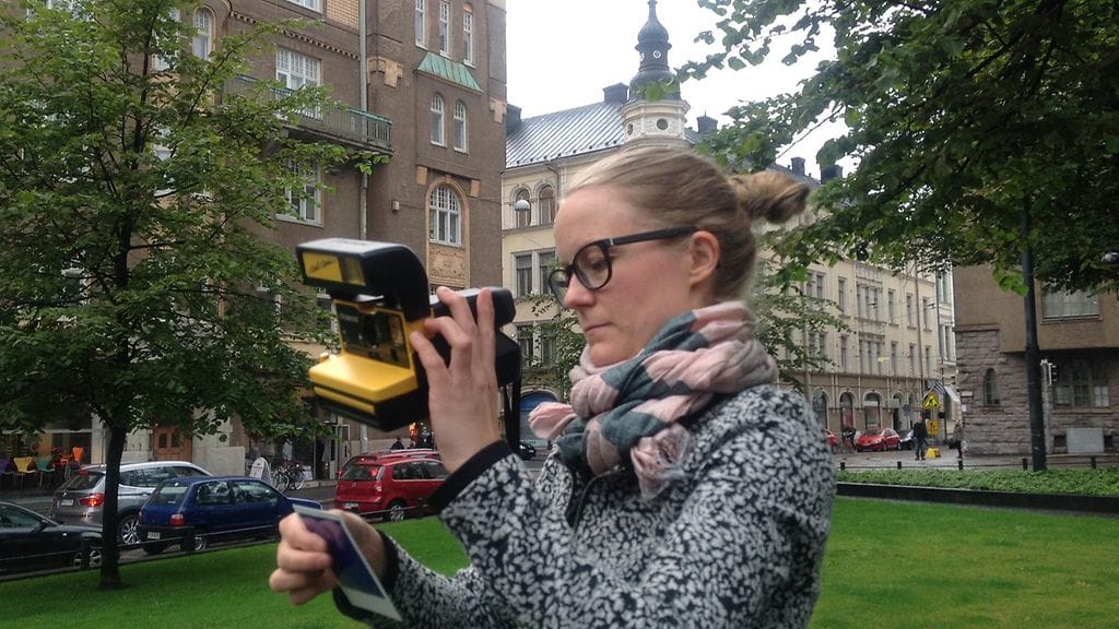 Citykanijahti-polaroidkuva