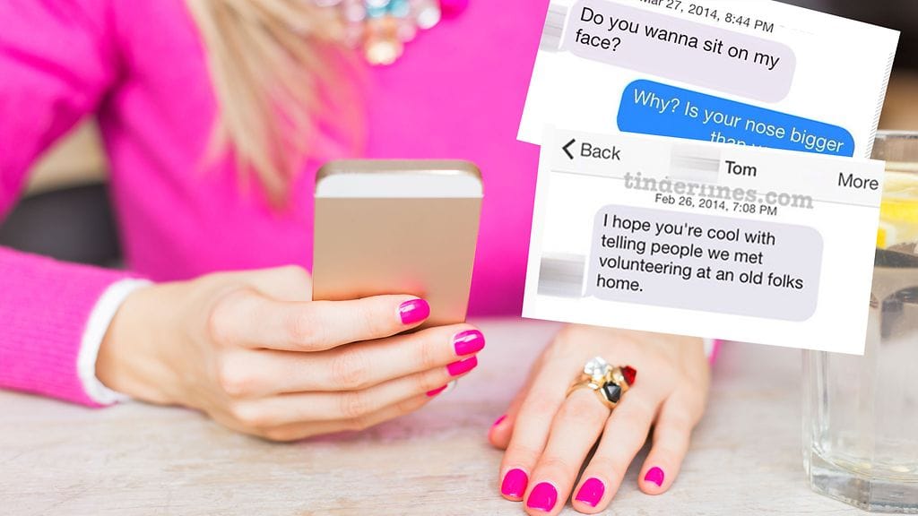 "Haluatko istua naamalleni?" "Miksi? Onko nenäsi isompi kuin peniksesi?" / "Toivottavasti sinulle käy, että kerromme ihmisille, että tapasimme vanhainkodissa."