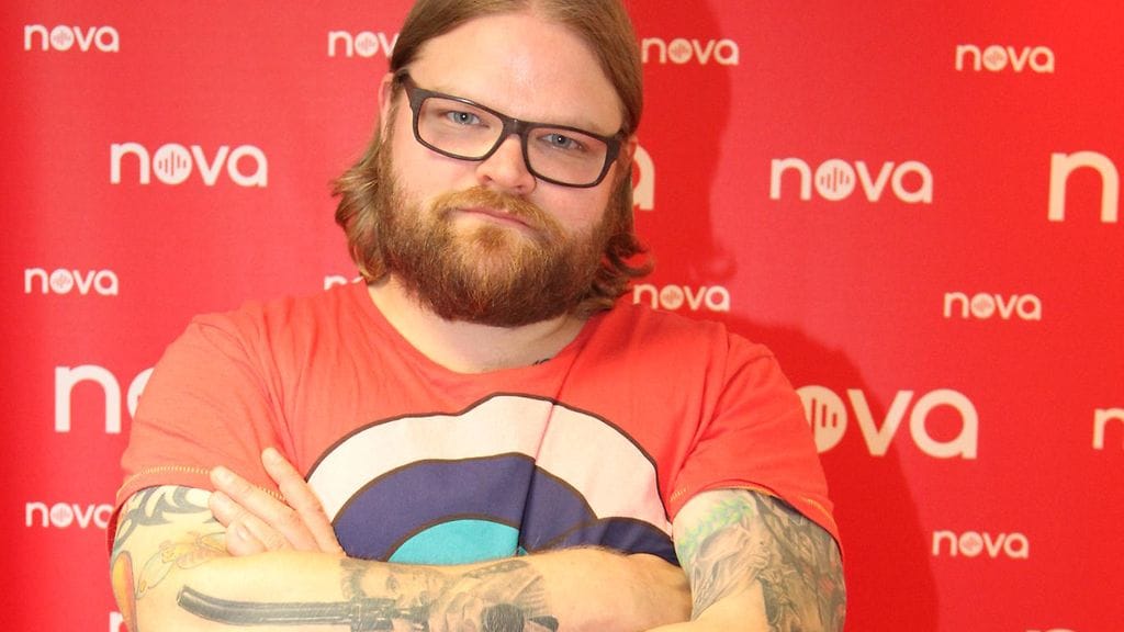 Novan Tuomas Rajala joutui ikävään tilanteeseen moottoripyörällään.