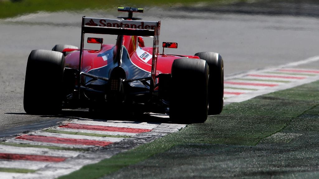 Kimi Räikkönen Monzassa