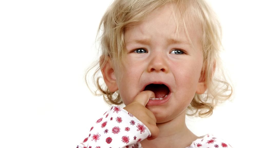 Taaperoilla tunteet voivat joskus kuumeta mitä omituisimmista syistä. Kuvituskuva.