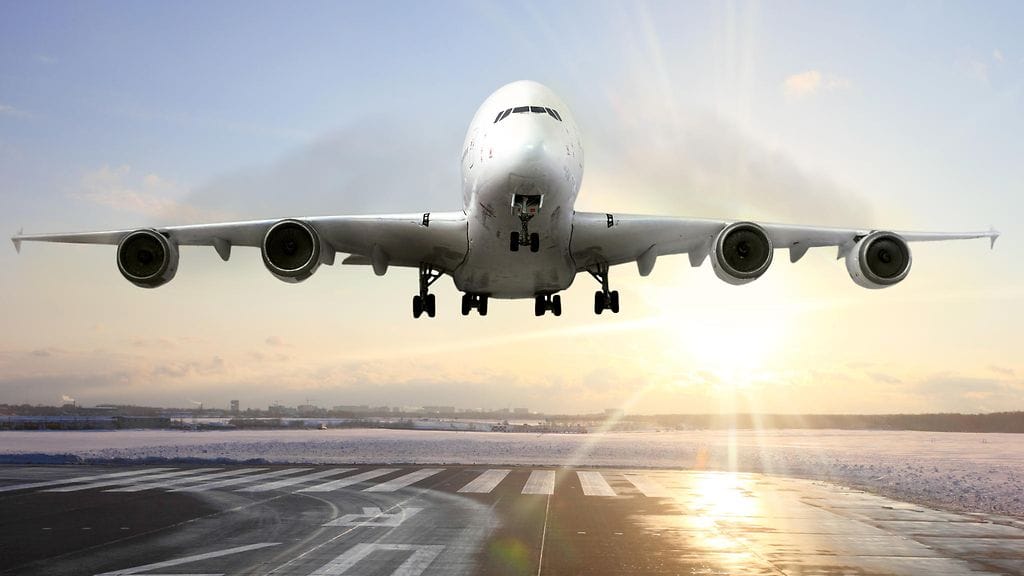 lentokone, nousu, lentokenttä