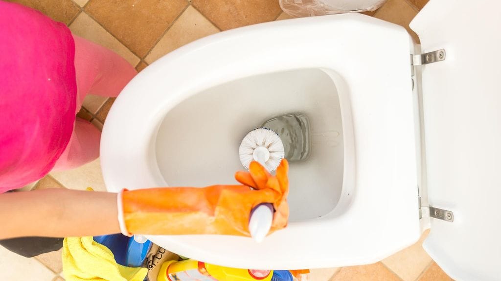 Ilma ja pöntön ympärys täyttyvät bakteereista joka kerta, kun wc vedetään.