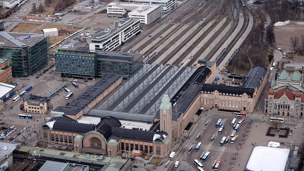 Rautatieasema on taas auki.