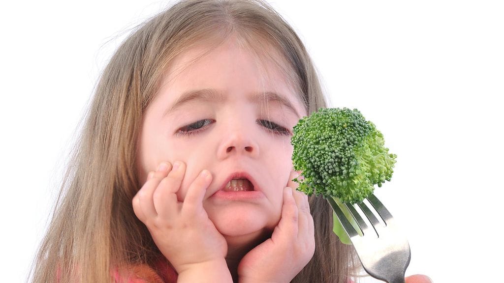 Monet lapset eivät pidä parsakaalista.