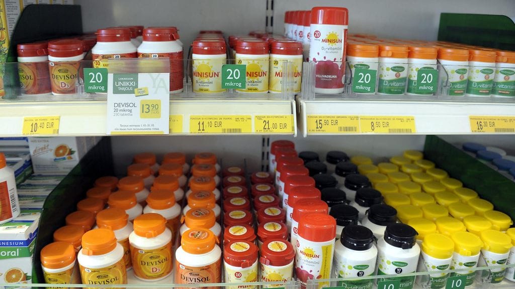 Niukka D-vitamiinin saanti on yhdistetty aiemminkin lisääntyneeseen kroonisten sairauksien riskiin.