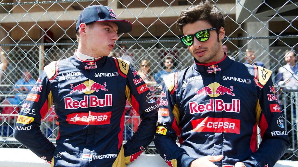 Max Verstappen ja Carlos Sainz
