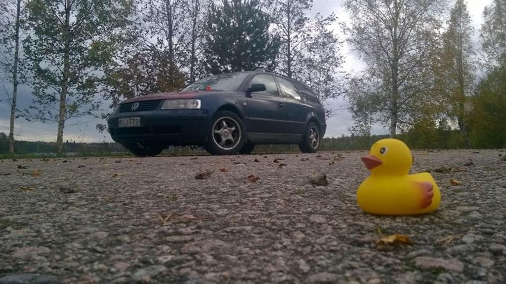 Volkswagen Passat myyjä Toni Markkasen kuvaamana.