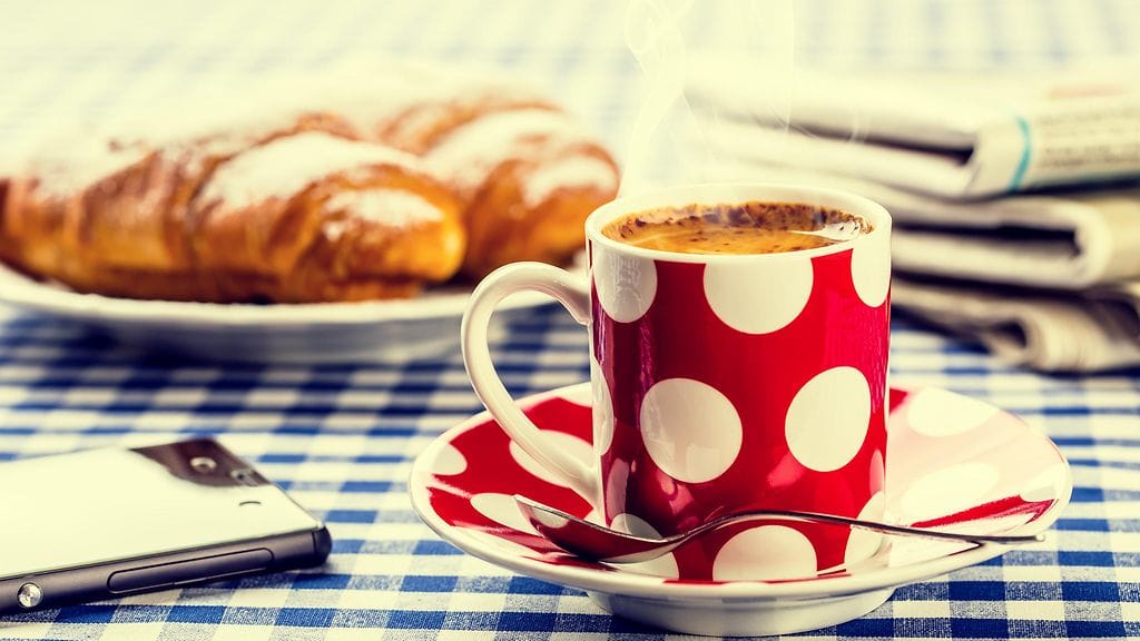 Kahvi on elintärkeä osa pikkulasten vanhempien elämää.