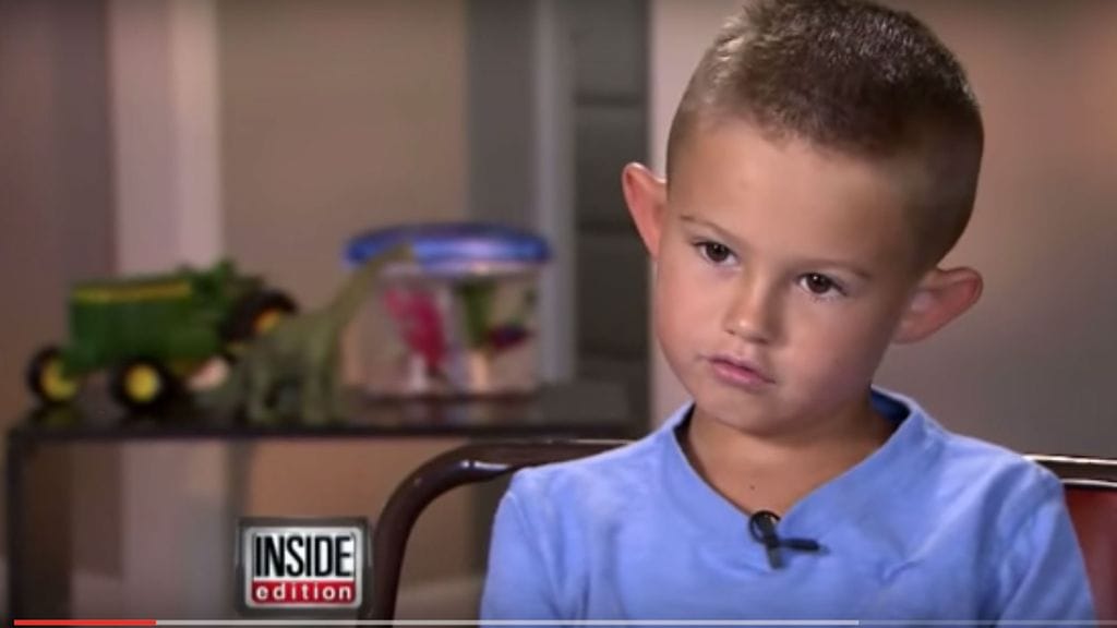 Gage ei halua joutua pilkatuksi. Ruutukaappaus Youtube-videolta.