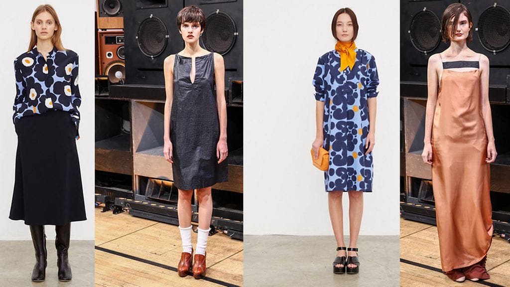Marimekko ja Aalto esiteltiin Pariisin muotiviikoilla.