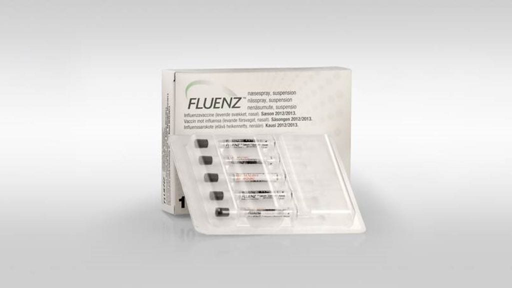 Influenssarokote, nenäsumute, influenssa, rokote