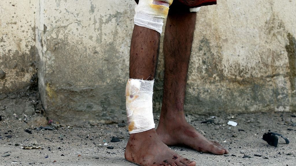 Saudi-Arabian johtama liittouma aloitti ilmaiskut viime keväänä tukeakseen Jemenin hallitusta huthikapinallisia vastaan. Kuva Jemenistä.