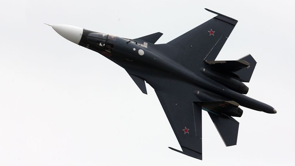 Arkistokuva SU-34 -koneesta
