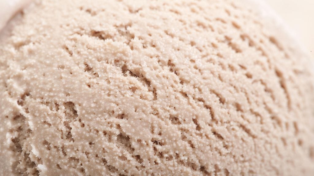 Kahvinmakuinen jäätelö sopii aikuiseen makuun.