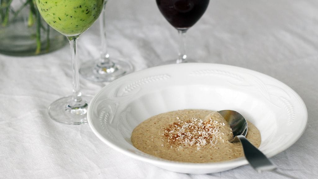 Raakakaurapuurolla on hyvä aloittaa päivä.