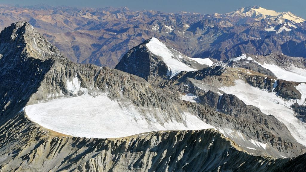 Andit, ilmastonmuutos, jäätiköt