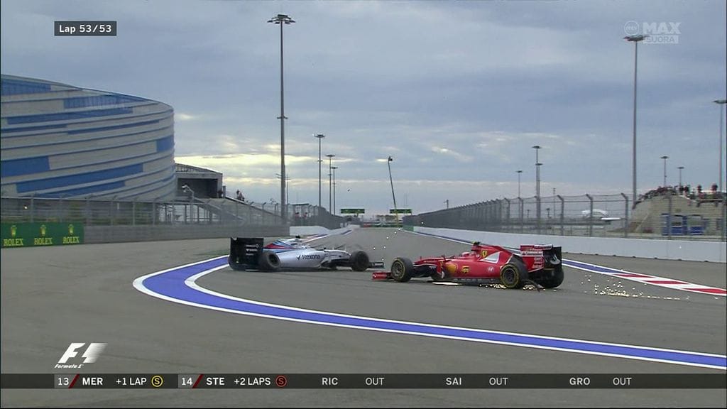 Valtteri Bottas ja Kimi Räikkönen