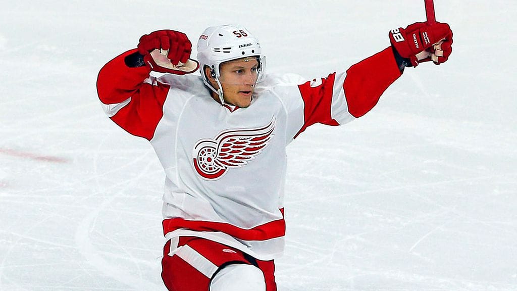 Teemu Pulkkinen aloitti NHL-kauden ryminällä.