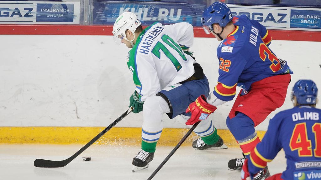 Teemu Hartikainen vastasi Ufan 4-1-maalista.