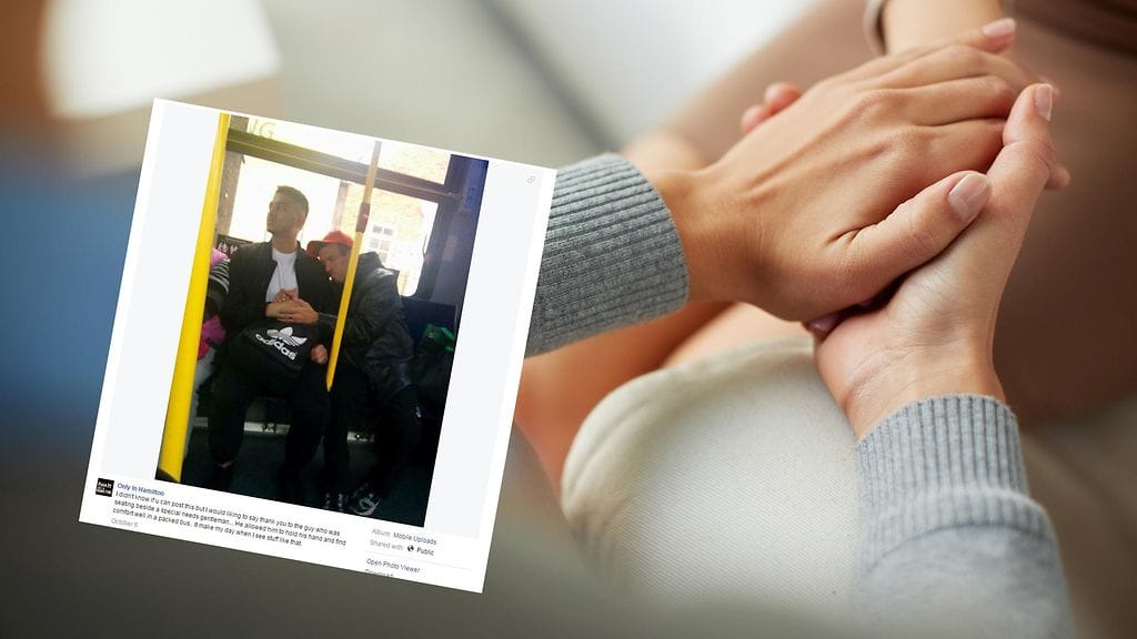 Nuori opiskelija näyttää, että ystävällisyys ei katso paikkaa.