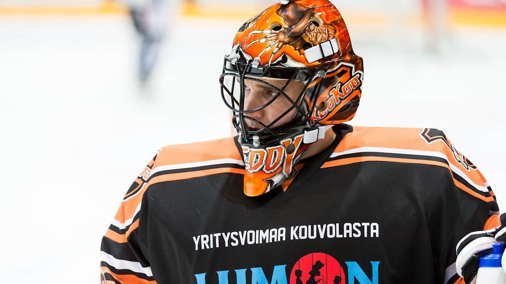 Frederic Cloutier torjui kauden toisen nollapelinsä.