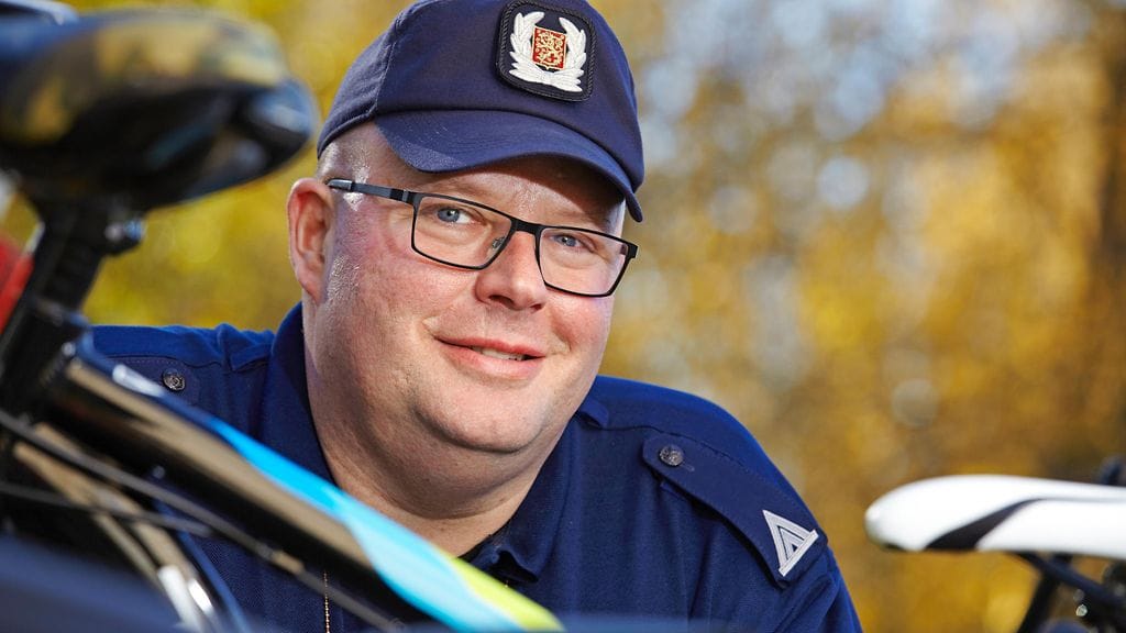 Vuoden poliisi Toni Reinikainen