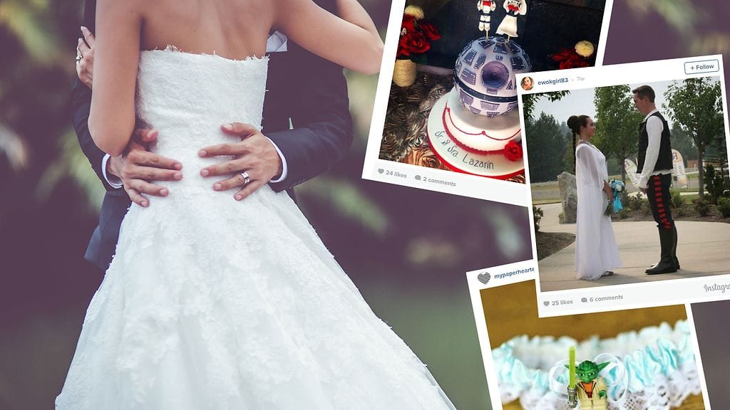 Tähtien sota -elokuvat taipuvat myös häiden teemaksi.