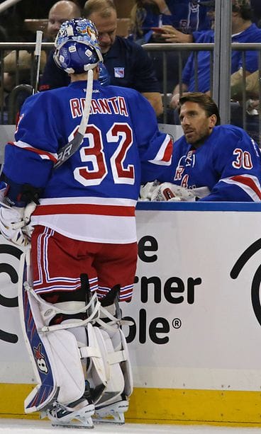 Antti Raanta, Henrik Lundqvist, 2015