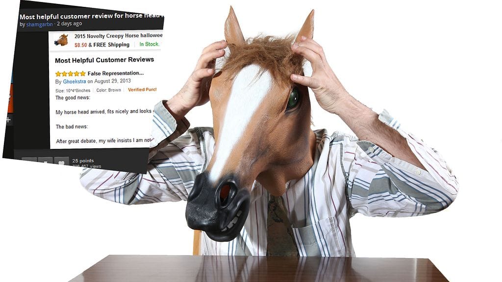 Naamion käyttö alasti kielletty – ainakin, jos vaimolta kysytään.