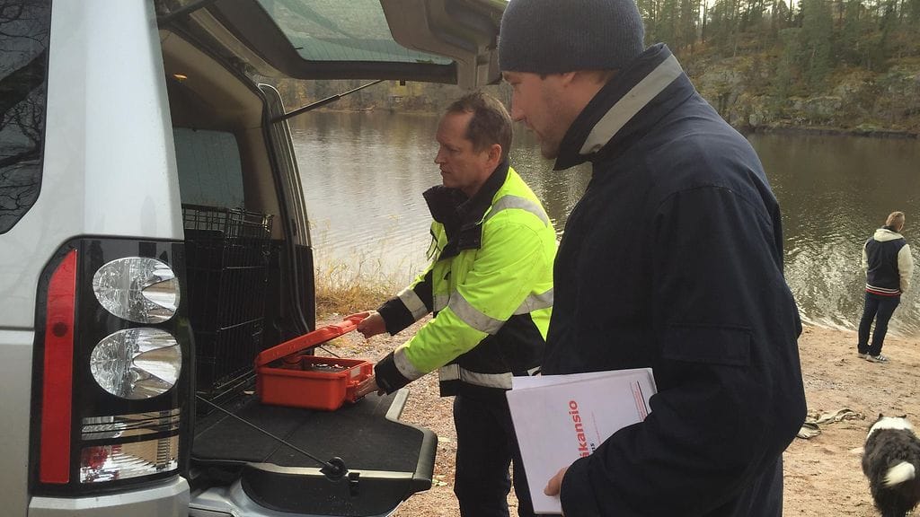 Nuuksio Nela etsintä Pitkäjärvi 2