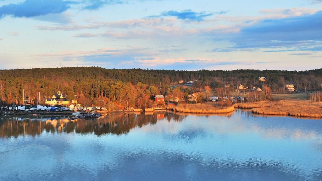 Myös syksyisestä rannikosta Turun suunnalta saisi hyvän Instagram-kuvan.