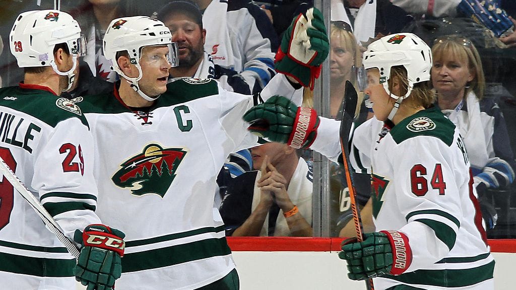 Mikko Koivu ja Mikael Granlund