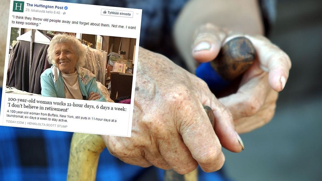 "Teen töitä koska rakastan ihmisiä. Haluan olla ihmisten ympäröimänä."