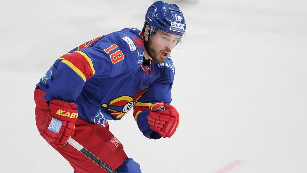 Jesse Joensuu on tärskyn jälkeen pelikunnossa.