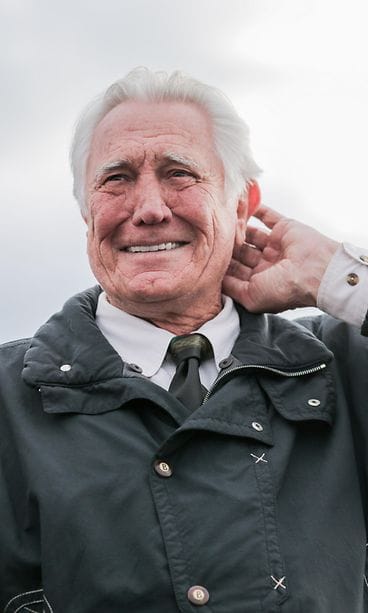 George Lazenby elokuussa 2015