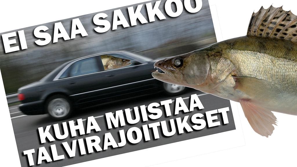 Kuha muistaa talvirajoitukset...