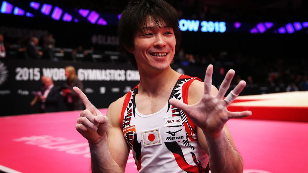Kohei Uchimura ja kuuden MM-kullan suora.