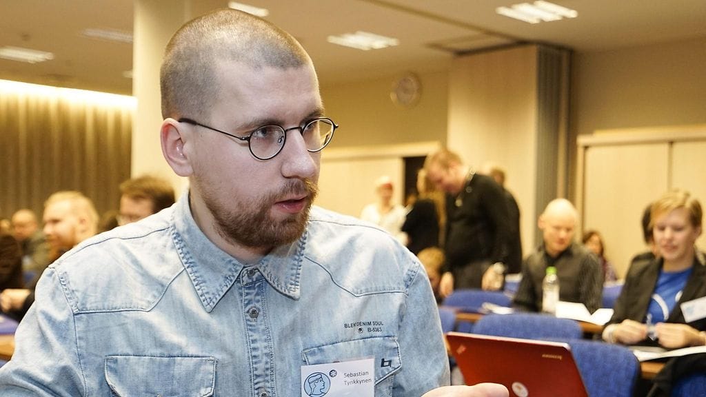 – Olen saanut paljon tukea eri puolilta Suomea, sanoo perussuomalaisista erotettu Sebastian Tynkkynen.