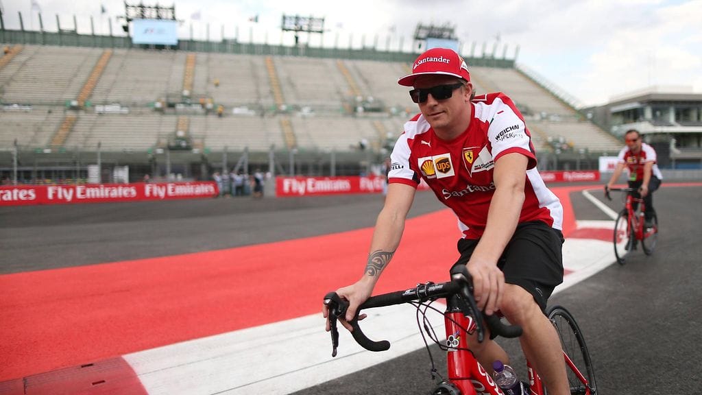 Kimi Räikkönen 2015 Meksiko polkupyörä fillari