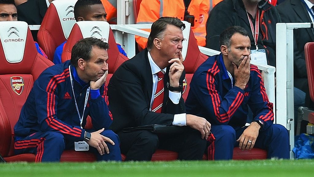 Louis van Gaalin valmentama Manchester United on Valioliigassa neljäntenä.