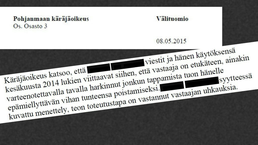 Oikeus antoi välituomion toukokuussa. Varsinainen ratkaisu tulee marraskuun loppupuolella.