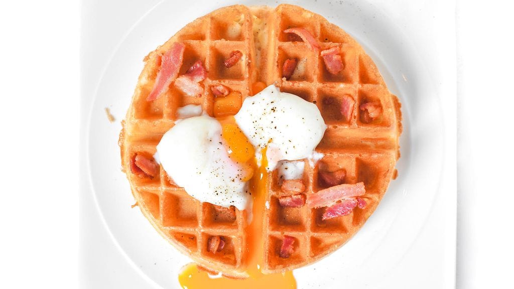 Vohvelit sopivat myös aamupalalle.