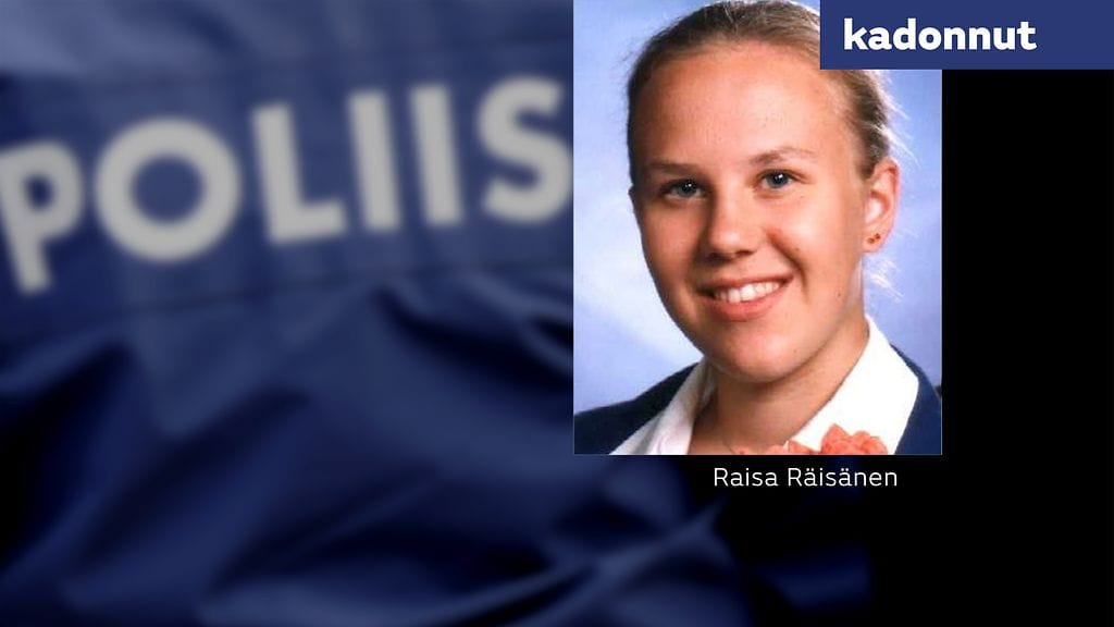 Raisa Räisänen katosi vuonna 1999.