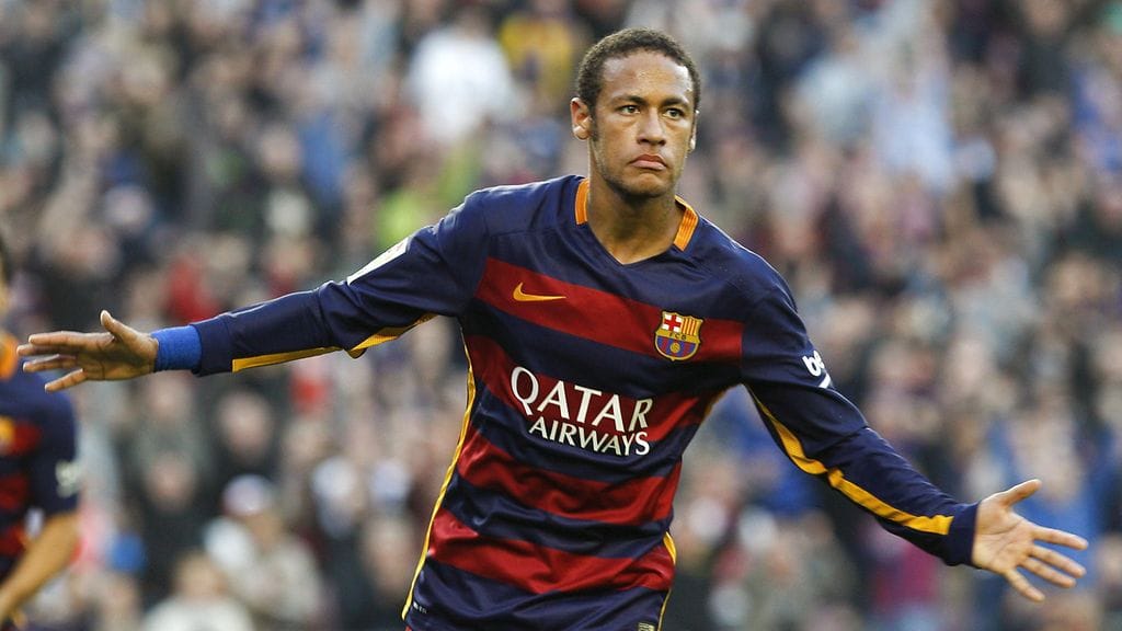 Neymar iski kaksi maalia Barcelonan 3-0-voitossa.