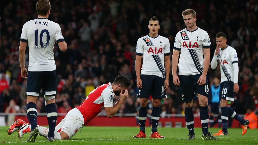 Olivier Giroud harmitteli missaamaansa tekopaikkaa.