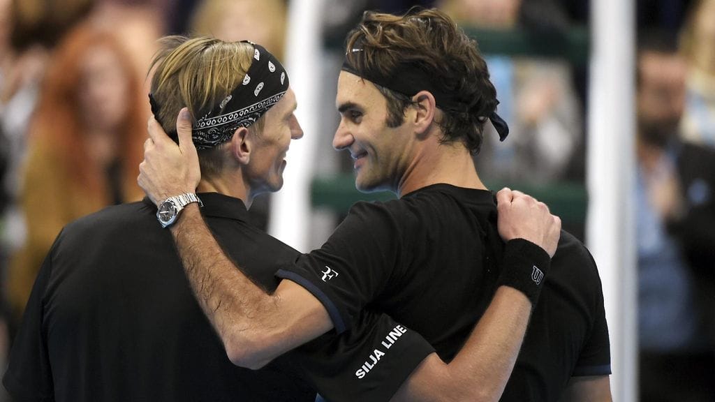 Roger Federer siivitti Jarkko Niemisen tenniseläkeläiseksi.