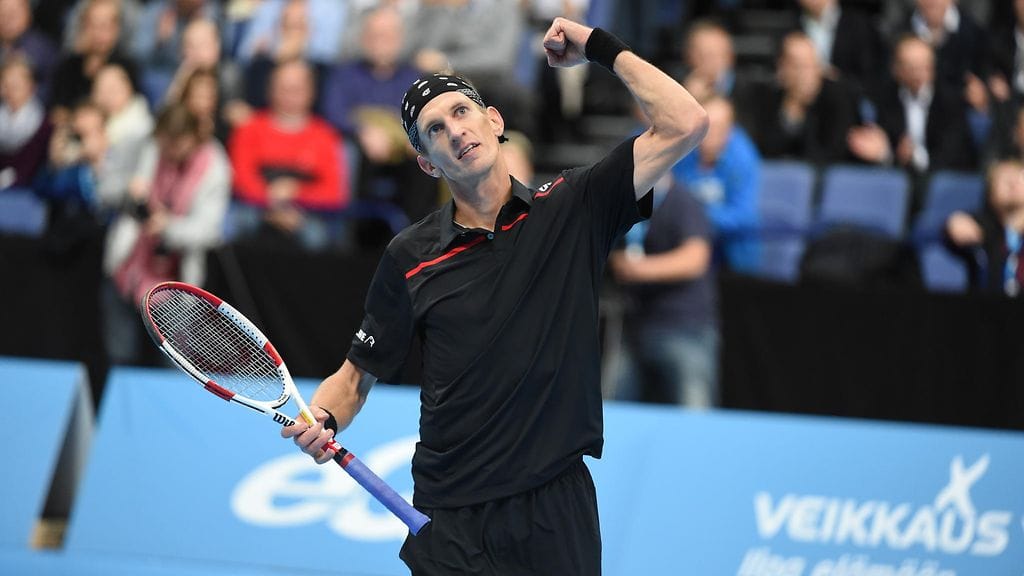 Jarkko Nieminen marraskuun Final Nightissa.