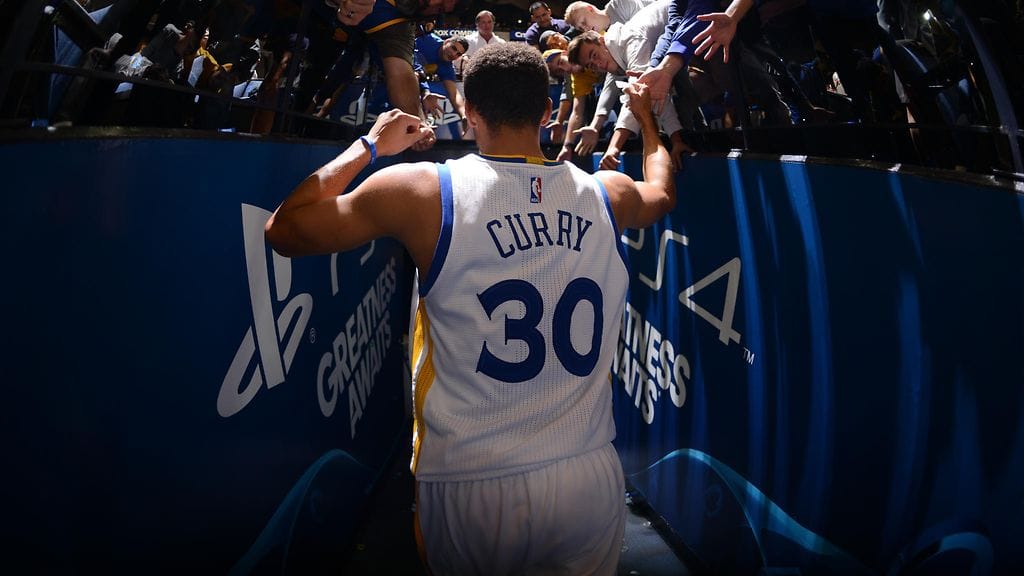 Stephen Curry on Golden Staten ykköstykki.