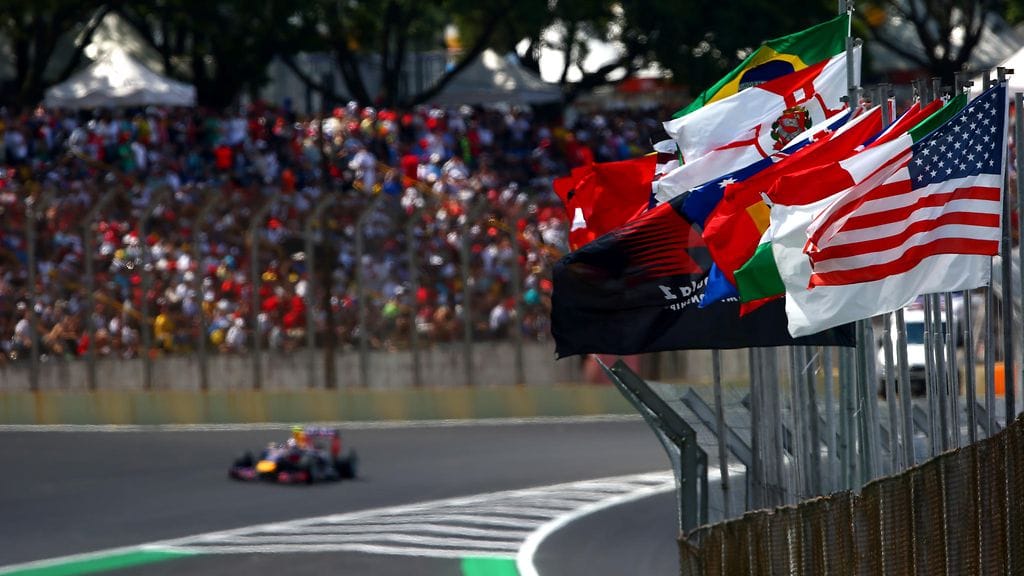 Daniel Ricciardo Interlagosissa 2014